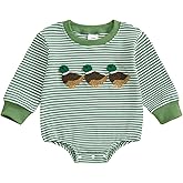 Kavousa Baby Boy Clothes Fall Spring Baby Boy Bubble Romper Long Sleeve Jumpsuit One Piece Outfit Newborn Infant Clothing