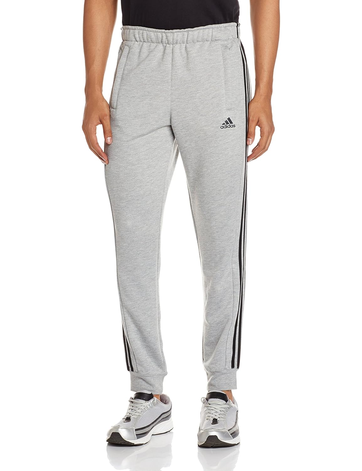 adidas men's polyester track pants