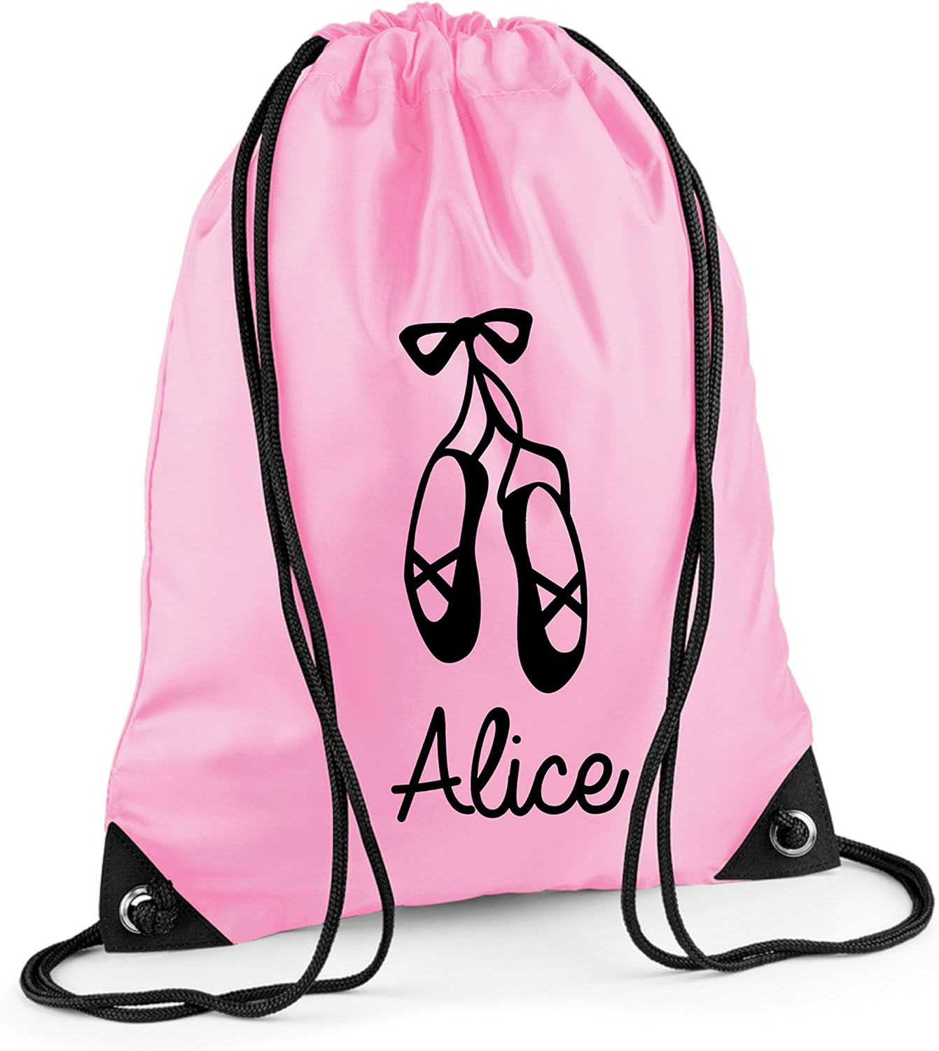 string bag pink