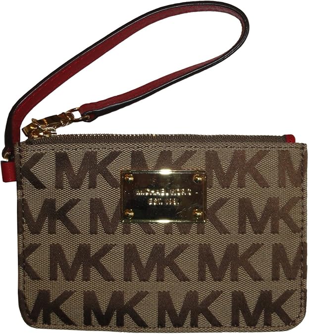 Women's Michael Kors Small Wristlet Jet Set Item Signature