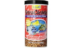 TetraCichlid Floating Cichlid Sticks 11.3 Ounces, Pond Fish Food, Nutritionally Balanced