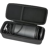 khanka Hard Travel Case Replacement for Bose SoundLink Revolve+ / Revolve+ (Series II) Portable and Long-Lasting Bluetooth 360 Speaker, Fits Charging Accessories,Case Only