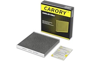 CARORY Cabin Air Filter w/Activated Carbon for Some 2011-2025 Honda, Acura Models - CR-V, Civic, Fit, HR-V, Odyssey, Insight, RDX, MDX, TLX, Integra, Clarity, CR-Z