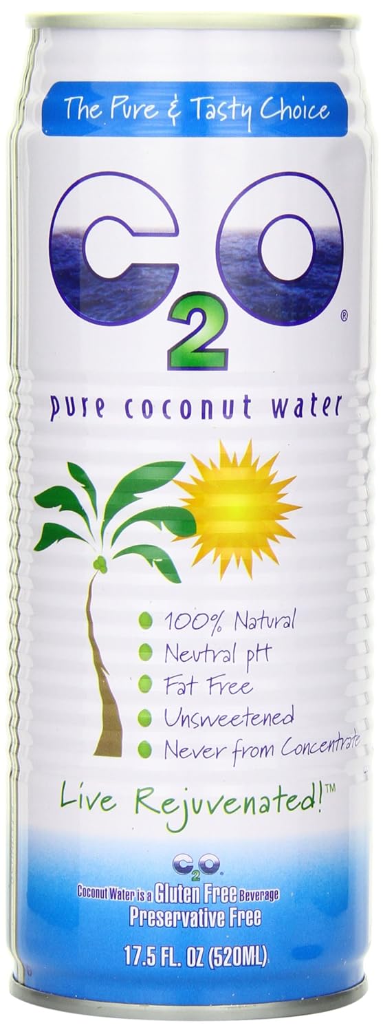 Sunsweet Naturals C2o Pure Coconut Water, 17.5 Ounce 12 per case.