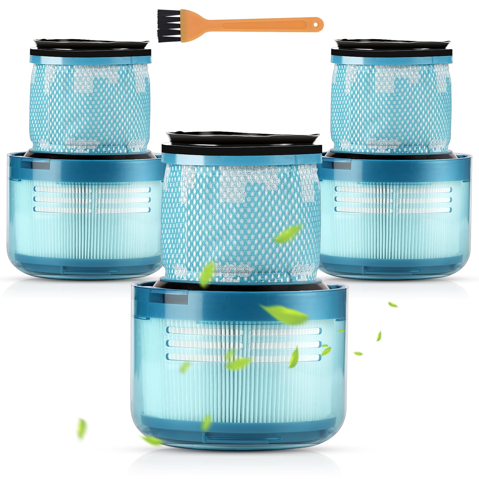 Photo 1 of (3 Pieces) V15 Replacement Filters for Dyson V15 Detect Complete, V15 Detect Absolute, V15 Submarine, V15 Animal, V11 Animal Filter, V11 SV14 Filter True HEPA Filters, Replace Part no. 970013-02