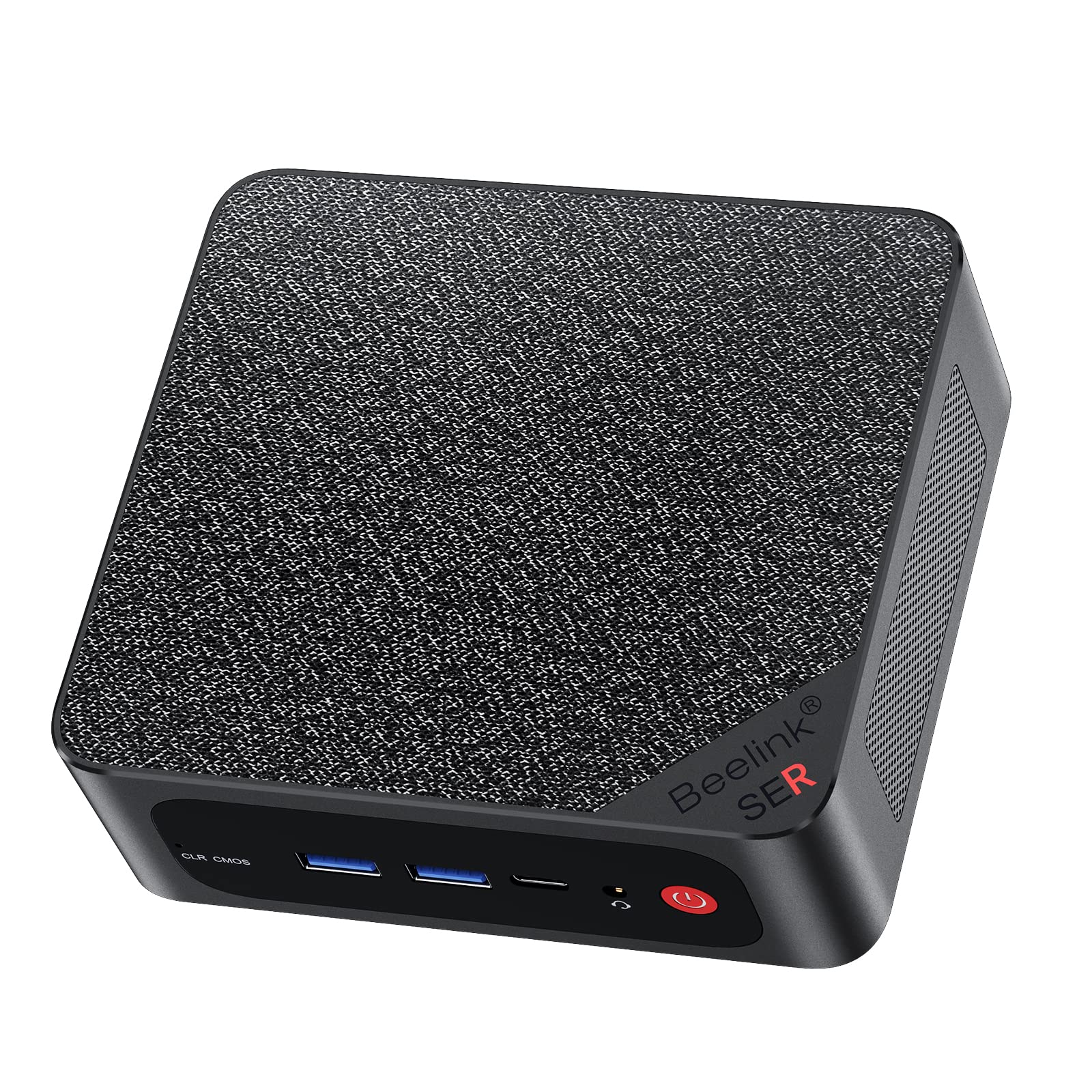 Beelink SER5 MAX Mini PC, AMD Ryzen 7 5800H(7nm, 8C/16T) up to 4.4GHz, Mini Computer 16GB DDR4 RAM 500GB NVME SSD, Micro PC 4K@60Hz Triple Display, Mini Gaming Computer WiFi6 BT5.2 54W HTPC