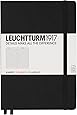 Leuchtturm1917 Classic Hardcover Squared Medium Notebook Black