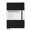 Leuchtturm1917 Classic Hardcover Squared Medium Notebook Black