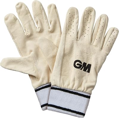 Gunn & Moore GM Wicket Keeping Keeper Full Inner Gloves Full Chamois Leather