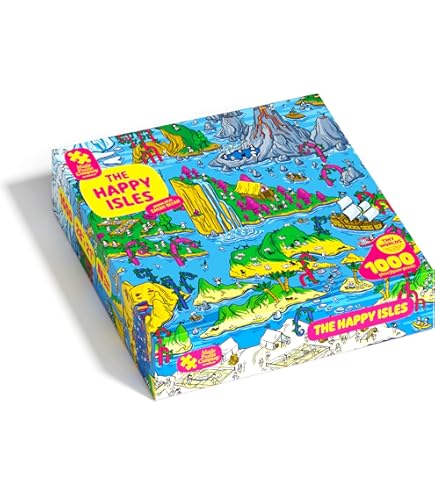 Anti-Angst-Puzzle – 1000 Teile, Meditativ & Entspannend, Fördert Konzentration & Kreativität