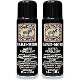 Bickmore Gard-More Water & Stain Repellent 5.5oz- Leather Protector and Suede Protector Waterproofing Spray Guard for Boots, Shoes, Clothing, Hats, Jackets & More (Pack of 2)