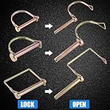 GLARKS Heavy Duty PTO Pin Assortment Kit Farm Trailers Wagons Lawn Garden 20Pcs view 7