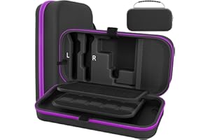 Fenolical Switch Carrying Case Compatible with Nintendo Switch/Switch OLED, - Fit Joy-Con and AC Adapter, Portable Hard Shell