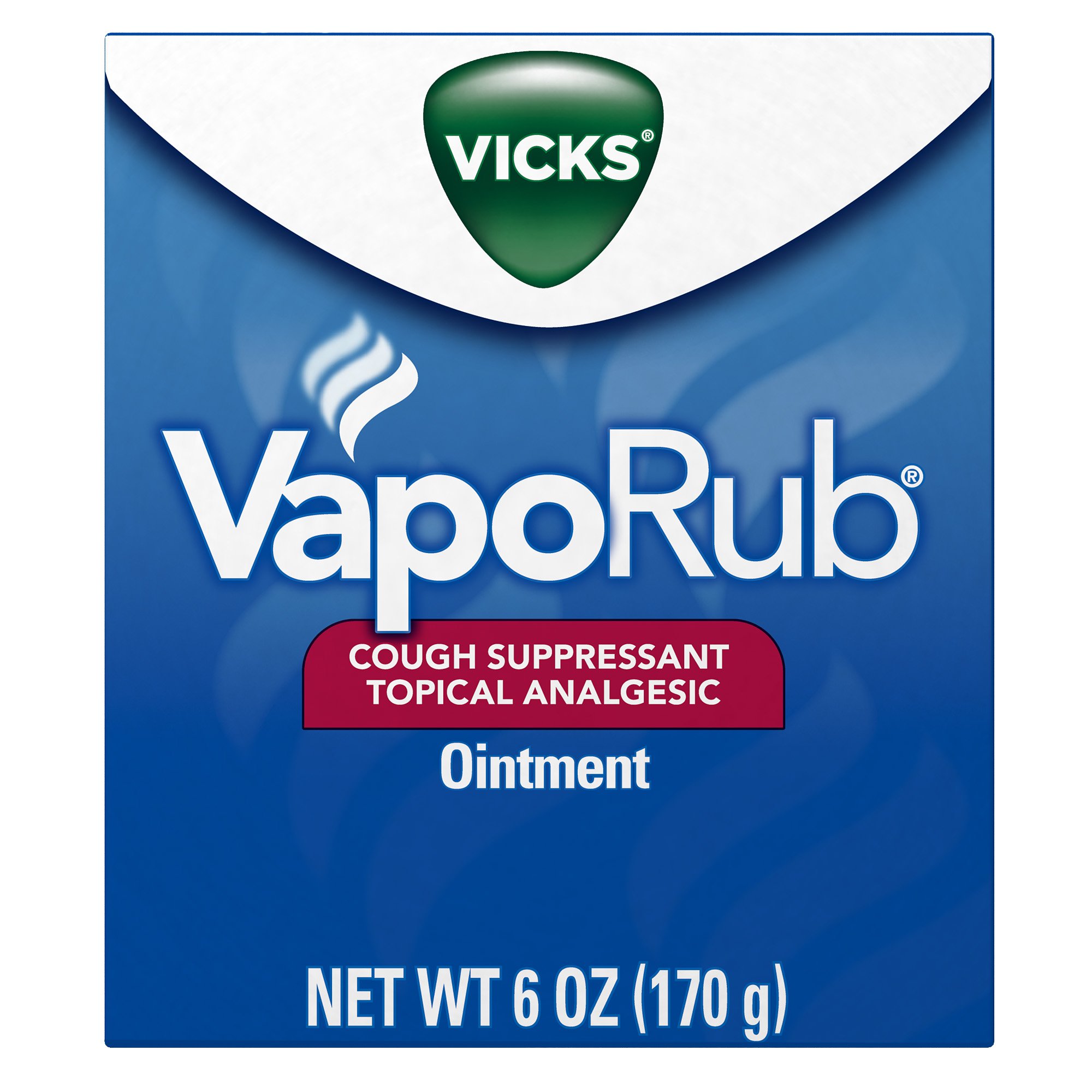 Vicks VapoRub Soothing Chest Rub Cough Suppressant,1.76 Oz