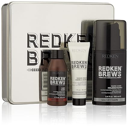 Amazon Com Redken Brews Rough It Up Texture Finish Grooming Kit