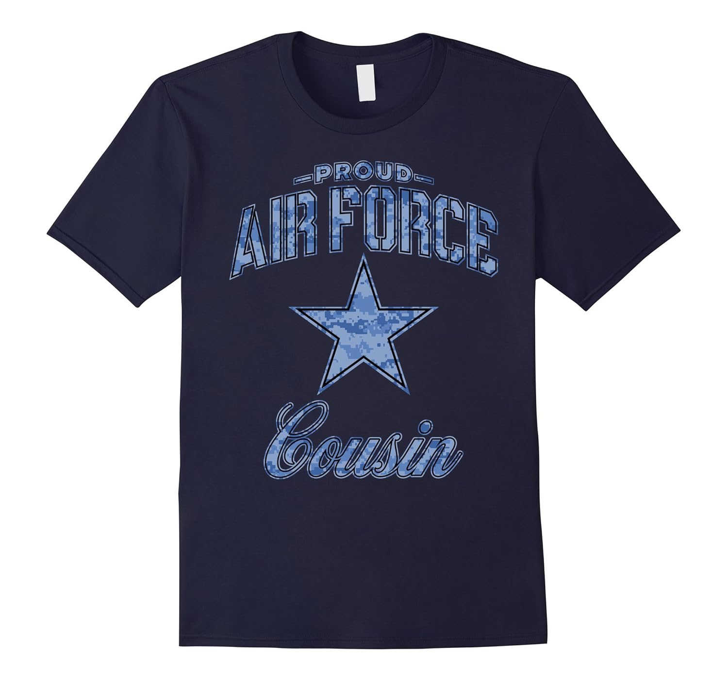 Air Force Cousin Shirts (Camo)-Rose