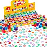JOYIN 50 Assorted Self-Ink Stamps Kids Zoo Holiday Party Favors School Prizes