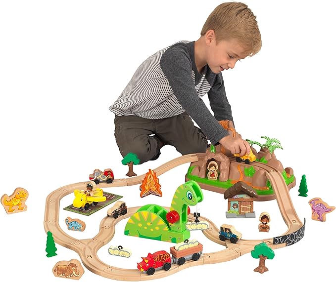 bucket top mountain train set