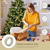 Coselena 12 Pack Cellotape Roll 24mm x 66m Heavy Duty Packing Tape view 3