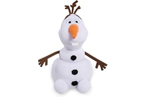 FROZEN 2 Disney's Frozen 15-inch Olaf Plush Stuffed Toy for Kids Ages 3-5, White, Snowman, Officially Licensed Kids Toys for Ages 2 Up by Just Play