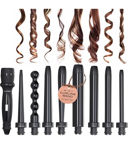 Amazon.com: NuMe Classic Ceramic Curling Wand - Tourmaline  display picture 3