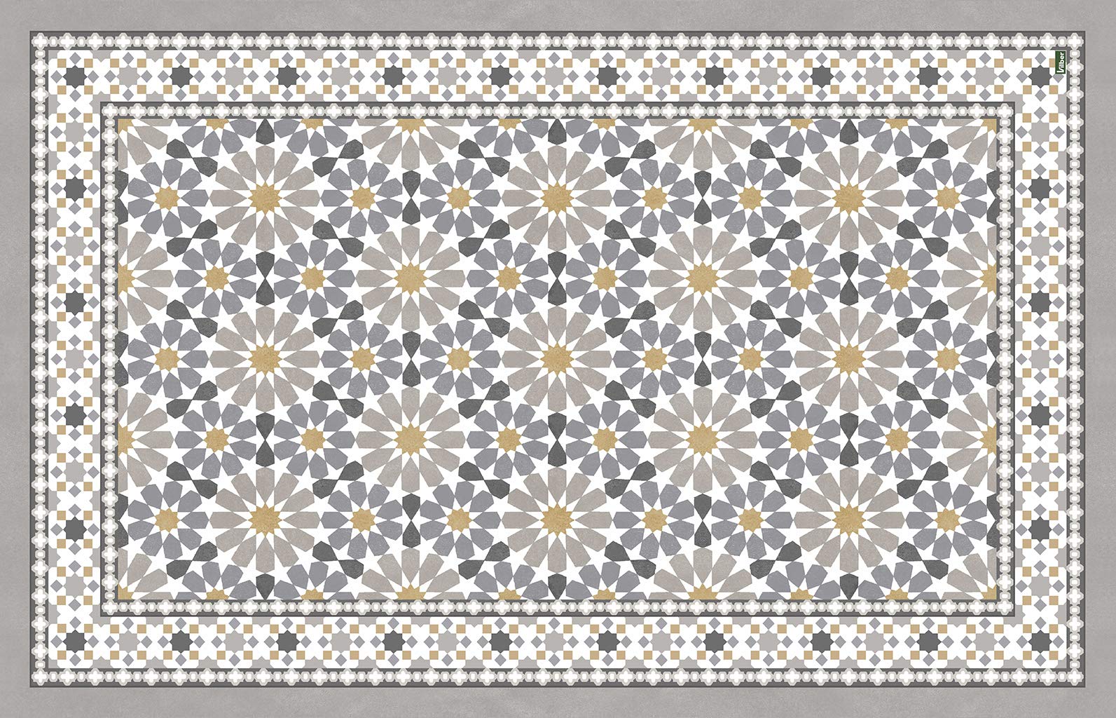 vilber Carpet, Vinyl, Colourful, 78 x 120 x 0.22 cm