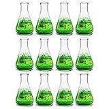 EISCO 12PK Erlenmeyer Flasks, 100mL - Borosilicate