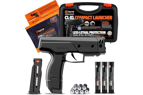 Byrna CL-XL Compact Launcher XL Kinetic Ultimate Bundle non-lethal launcher