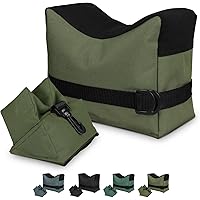 TW TWOD Outdoor Shooting Rest Bags Target Sports Shooting Bench Rest Front & Rear Support SandBag Stand Holders for Gun Rifle