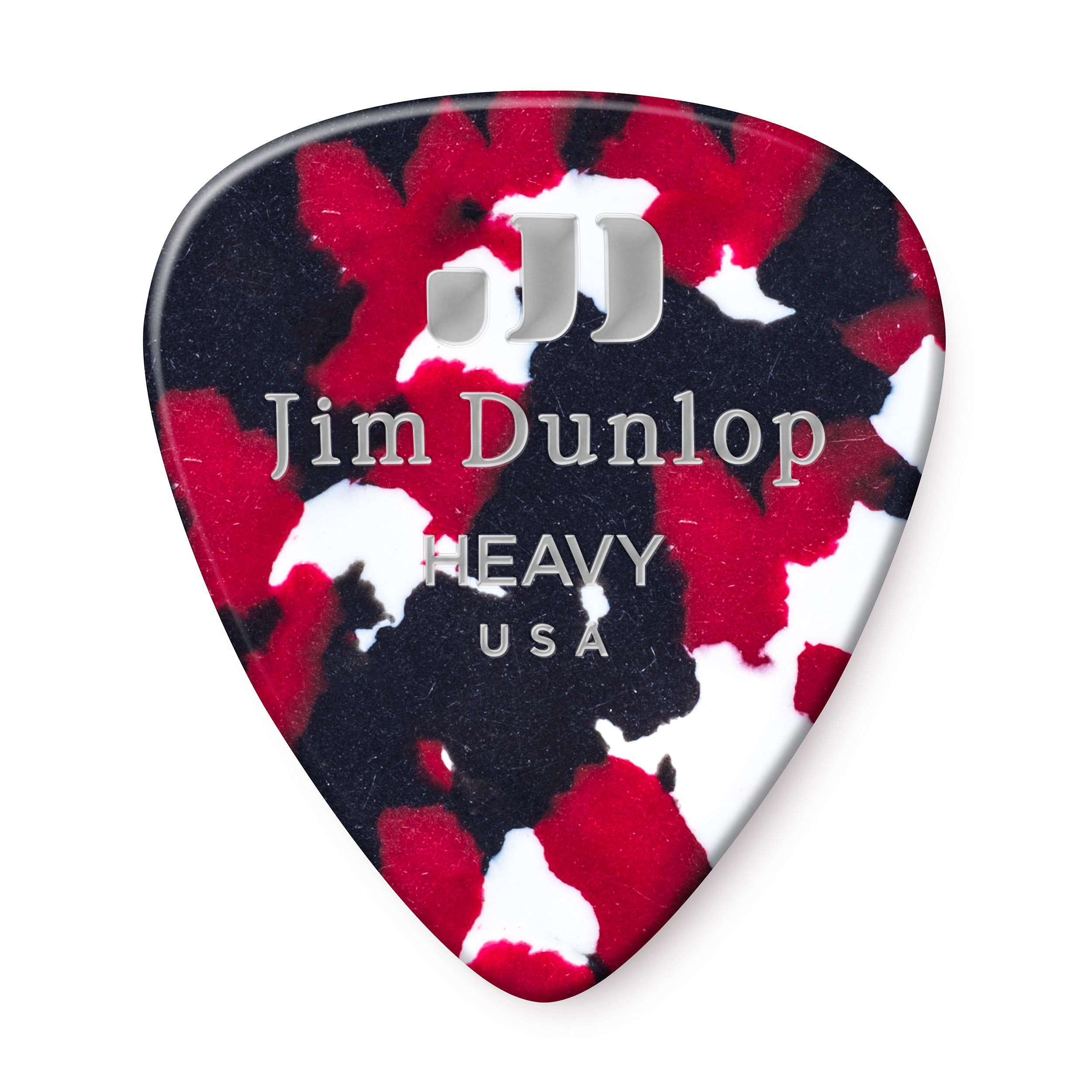 Jim Dunlop 483P06HV Confetti Classic Guitar Pick Player Pack (Pack of 12)
