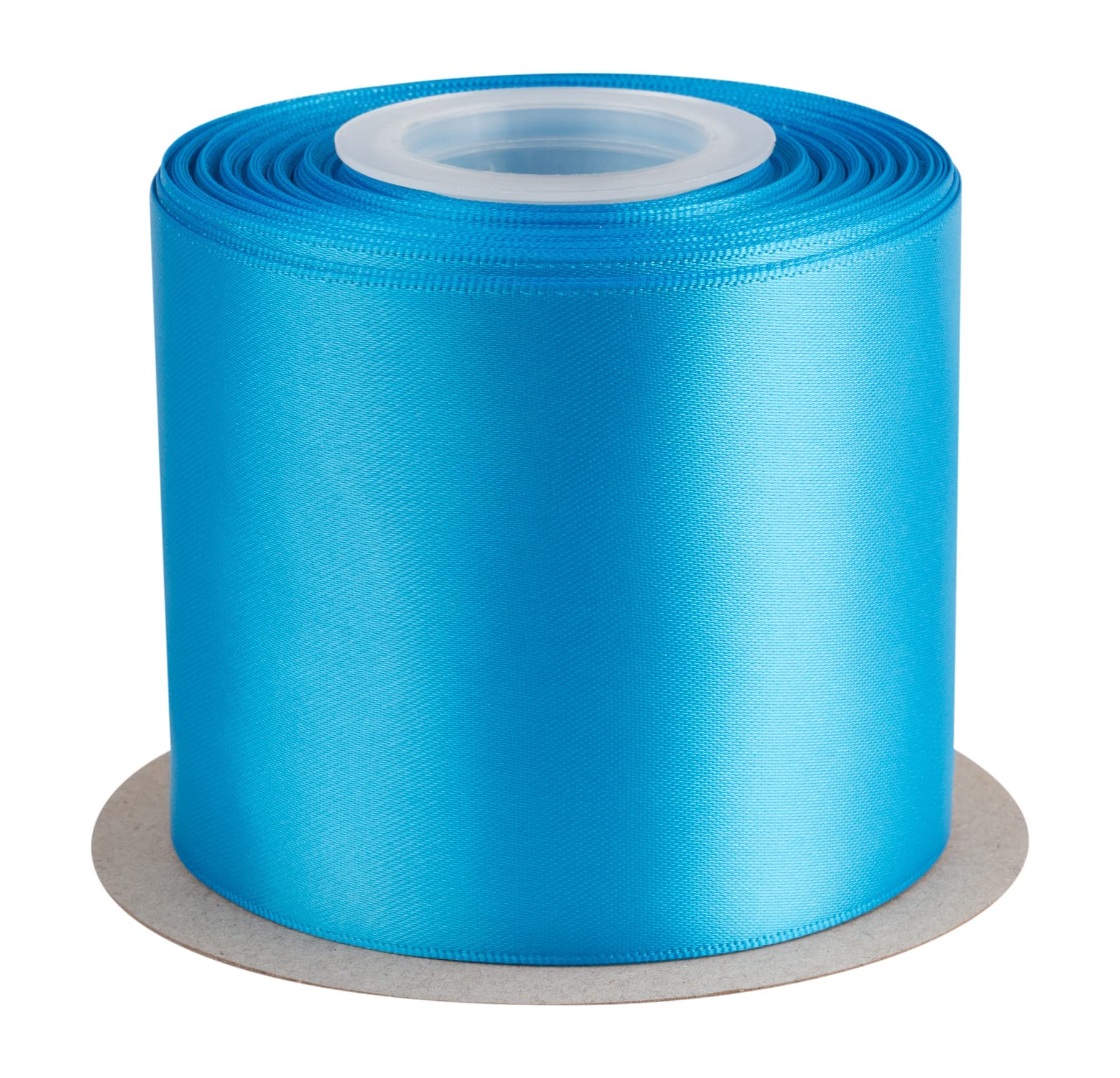 AVANAVA 75mm Wide Ribbon Double Face Satin Ribbon - 22 Meters (327-Mosaic Blue)