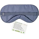 100% Bamboo Viscose Eye Mask - Sleeping Mask, Sleep Eye Mask Men, Light Blocking Sleep Masks for Women Sleep+mask Eye Shade C