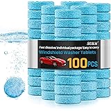 Sukh Car Windshield Washer Tablets - Washer Fluid Tablets Glass Cleaner Concentrate Car Windshield Wiper Fluid Car Windshield