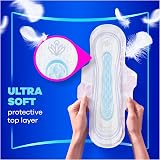 Always Platinum Sanitary Towels With Wings Long Plus Size 3 14pk view 5
