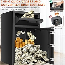 5.8 cu ft Large Fireproof Drop Safe Box for
