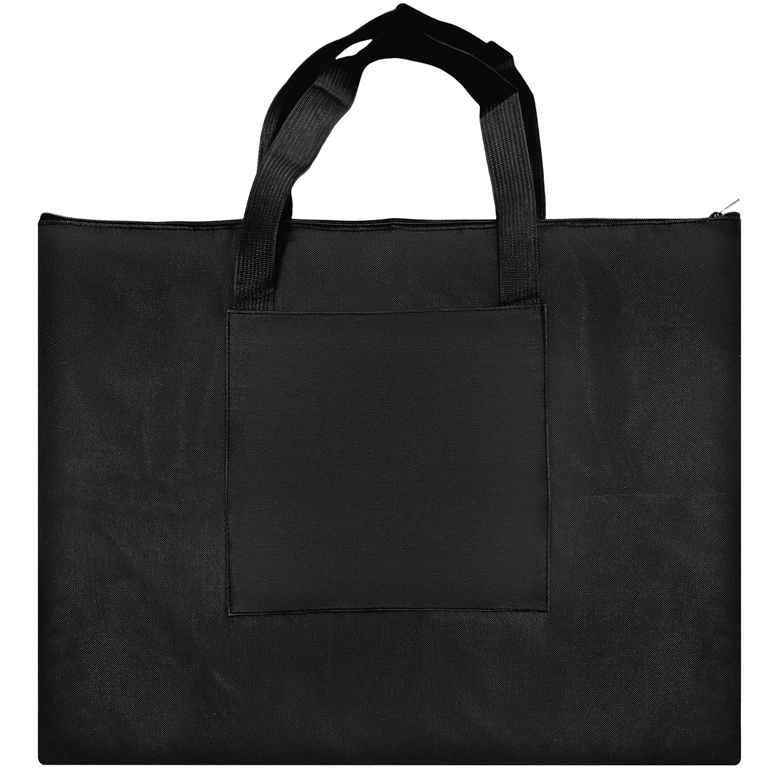 JJQHYC A2 Canvas Art Portfolio Waterproof Drawing Board Carrying Bag with Shoulder Strap for Art Supplies and Artwork