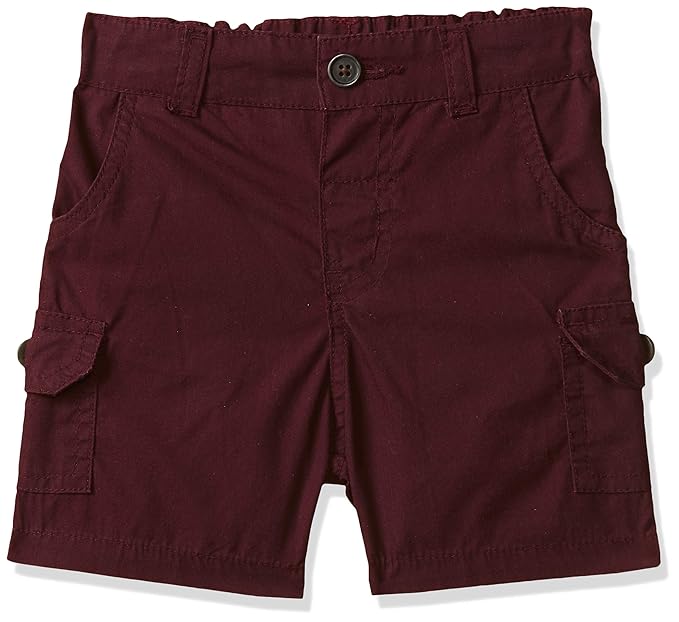 Baby Boys Regular Fit Cotton Shorts