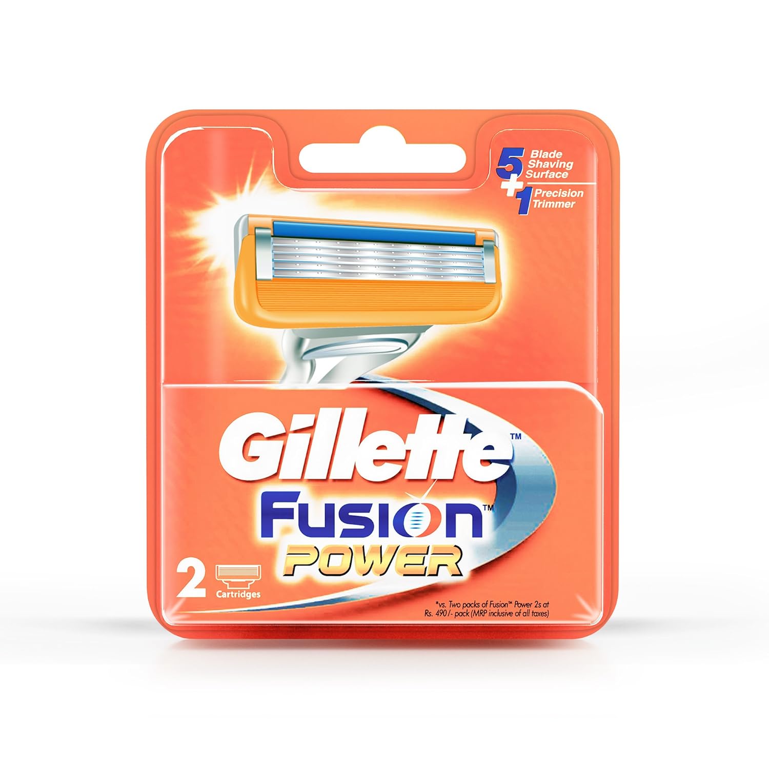 Gillette Fusion Power shaving Razor Blades 2s Pack (Cartridge