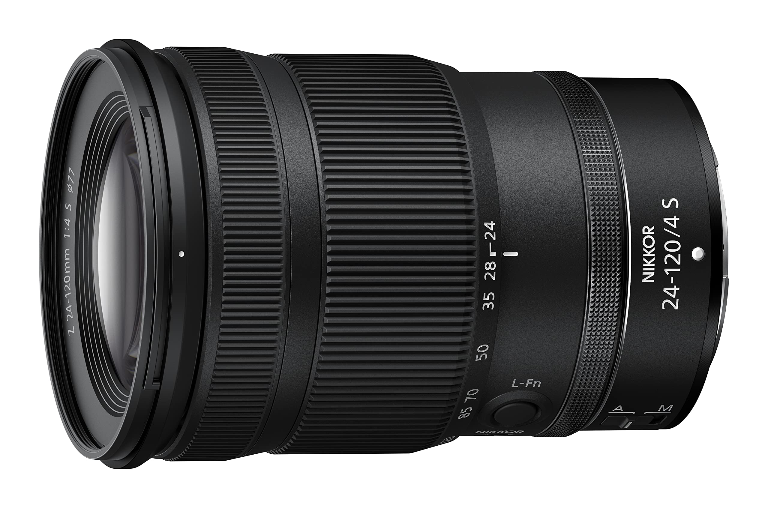 Nikon NIKKOR Z 24-120 F/4 S, TeleObiettivo Ampia Lunghezza Focale, Grande Versatilità, Trattameno Arneo, Qualità S-Line, Messa a Fuoco Multipla, nero [Nital V.I.P.: 6 anni di garanzia]