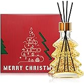 JAOJAO Reed Diffusers, Reed Diffuser Set Gardenia Scent with Gold foil for Bedroom Living Room Bathroom Office Home Long-Lasting Fragrance Aromatherapy Oil for Gift, 100ml