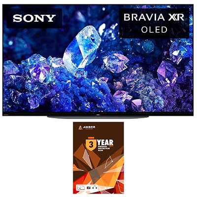 Sony XR42A90K 42 Inch 4K Bravia XR OLED High Definition Resolution Smart TV with 3 Year Amber Protection Plan (2022)