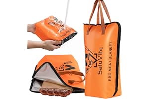SALUVIBE BBQ Blanket for Resting Meat – Smoker Insulated Brisket Bag for Turkey, Pork Shoulder & Beef, Made of Washable Oxford Cloth – Gifts for Men, Dad, BBQ Lovers, Christmas Gifts&Stocking Stuffers - 21in