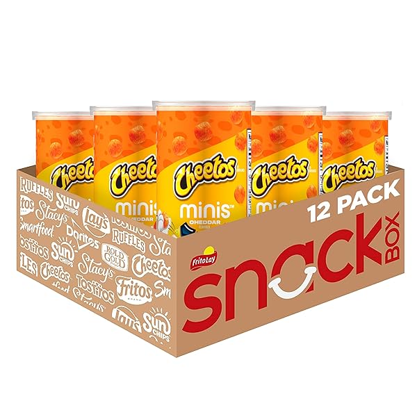 MINIS CANISTERS, CHEETOS CHEDDAR, 1.5 OUNCE (PACK OF 12)