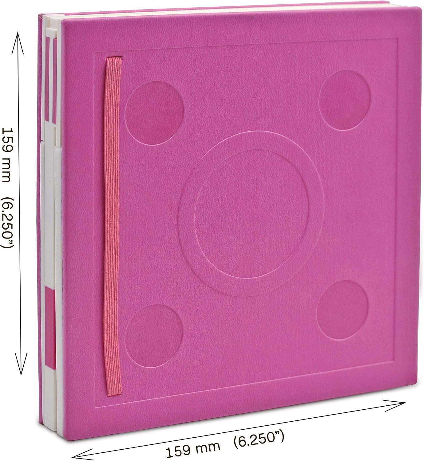 IQ LEGO Stationery Locking Notebook with Gel Pen - Violet, Medium - Image 5