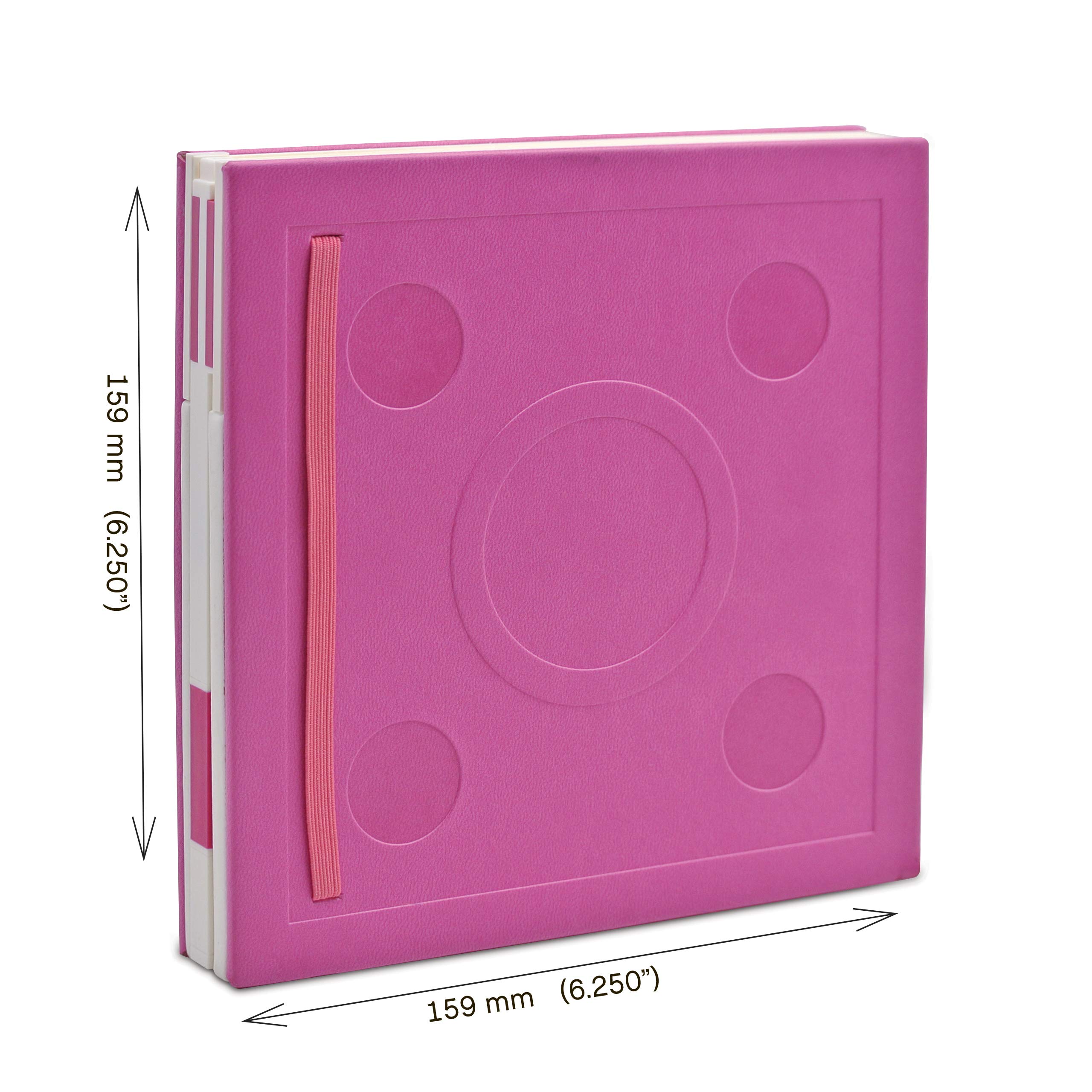 Lego Stationery Locking Notebook with Gel Pen - Violet