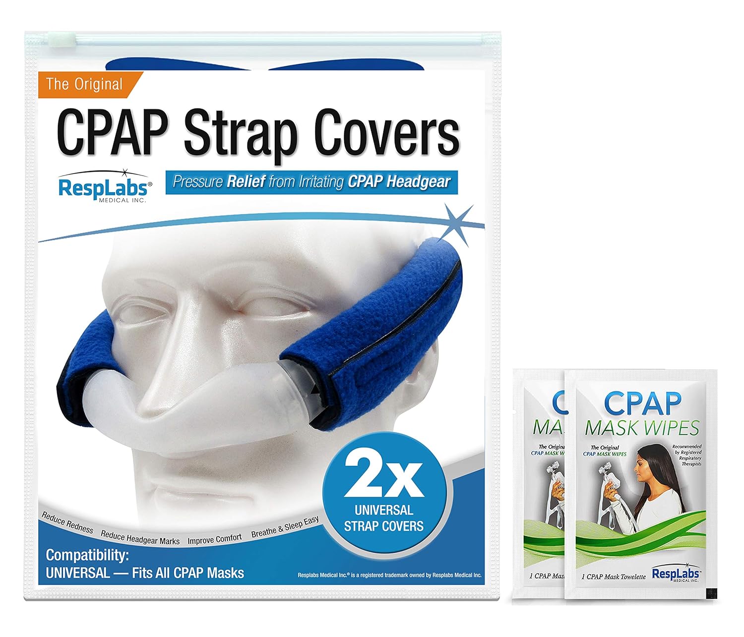 Amazon Com Resplabs Cpap Headgear Strap Covers Universal Mask