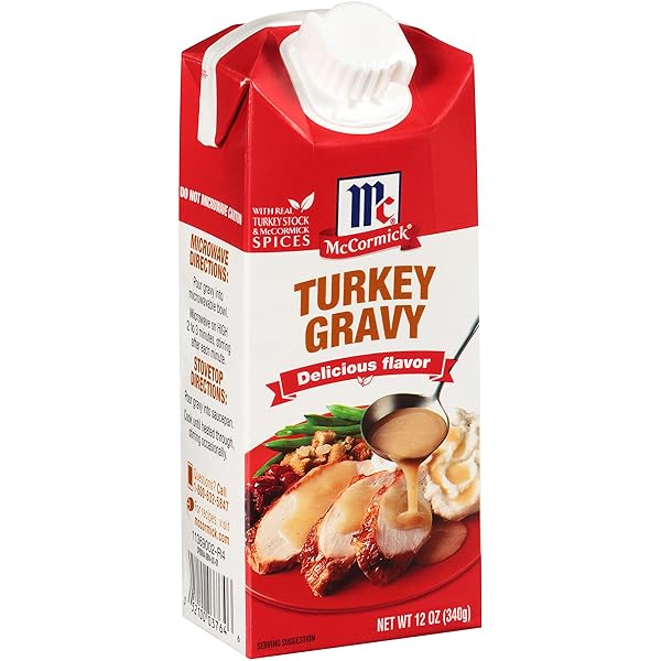 MCCORMICK TURKEY GRAVY, 12 OZ