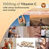 Nutravita Vitamin C 1000mg 360 Tablets 2 Bottles Vegan Bioflavonoids Rosehip UK view 4