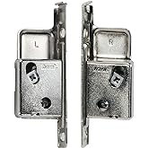 Rok Hardware Harn Impaz Drawer Box Slide Runner Left/Right Clip On Screw On Front Fixing Bracket Pair (1 Pair, Left/Right)