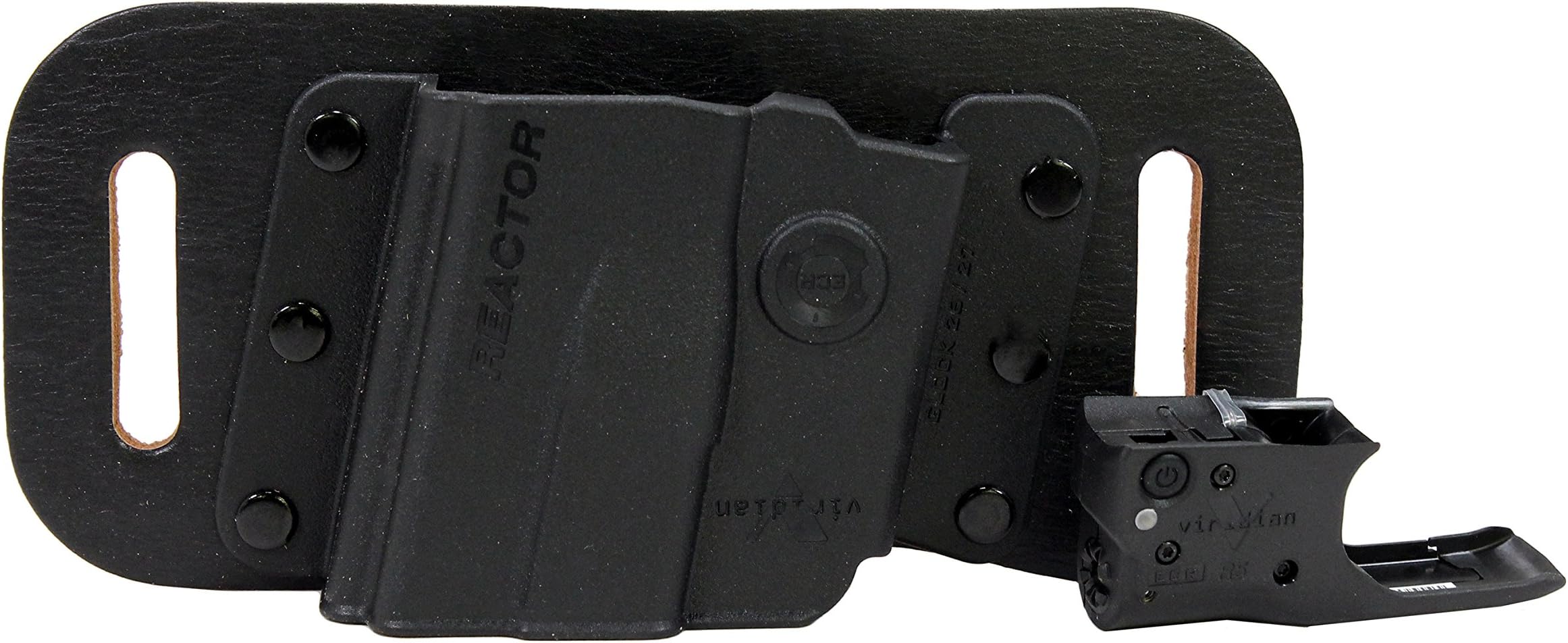 Viridian Reactor 5 Gen 1 - Red Laser Sight Pistol Handgun, Tactical Red Laser, ECR Instant On Technology Holster
